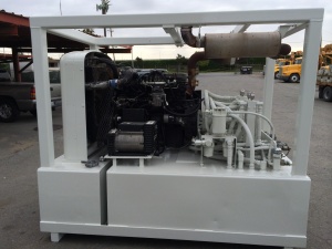 2 ea 5.9 Cummings Diesel Hydraulic Power Packs Photo